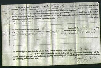 Deed by Married Women - Elizabeth Harrison-Original Ancestry