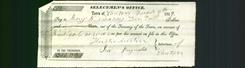 Receipt - Berry K. Thoaser