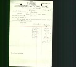 Bank Letterhead - Merchants National Bank