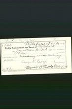 Wakefield, Massachusetts Payment Voucher - Jonathan R Gilman
