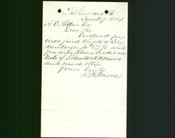 Bank Letterhead - R. H. Moore