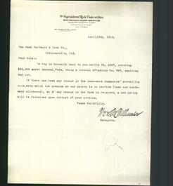 Letterhead - The Sprinklered Risk Underwriters