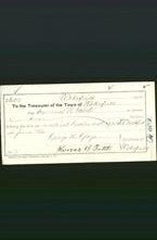 Wakefield, Massachusetts Payment Voucher - Samuel W Roberts