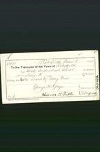 Wakefield, Massachusetts Payment Voucher - State Industrial School