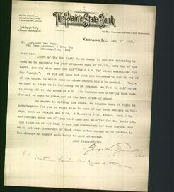 Letterhead - The Prairie State Bank