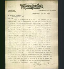 Letterhead - The Prairie State Bank