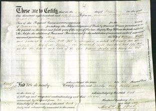 Deed by Married Women - Mary Hughes-Original Ancestry