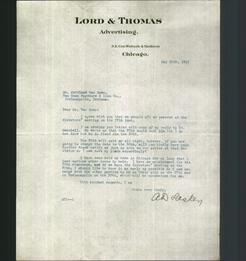 Letterhead - Lord & Thomas