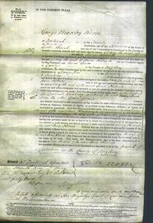 Court of Common Pleas - Mary Roberts-Original Ancestry