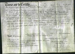 Deed by Married Women - Amelia Spencer-Original Ancestry