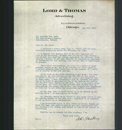 Letterhead - Lord & Thomas