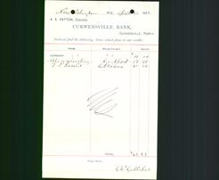 Bank Letterhead - Curwensville Bank