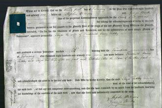 Deed by Married Women - Eliza Ridley-Original Ancestry