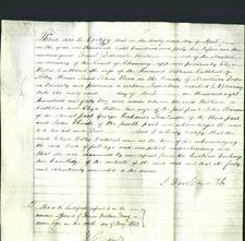 Deed by Married Women - Eliza Willis Cuthbert-Original Ancestry