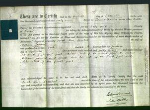 Deed by Married Women - Sarah Ann Lambert-Original Ancestry