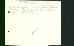 Business Letterhead - H. C. Wagonier