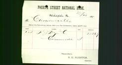 Bank Letterhead - Fourth Street National Bank