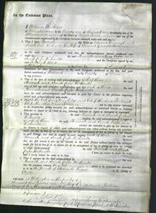 Court of Common Pleas - Hannah Burrough and Sarah Cross Richards Greenslade-Original Ancestry