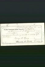 Wakefield, Massachusetts Payment Voucher - Samuel F