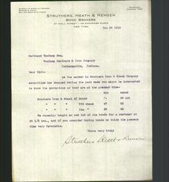 Letterhead - Struthers, Heath & Remsen