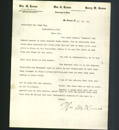 Letterhead - Wm. M. Koons, Wm. G. Koons, & Garry W. Koons, Attorneys-at-Law