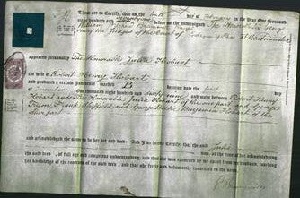 Deed by Married Women - The Honorable Julia Hobart-Original Ancestry