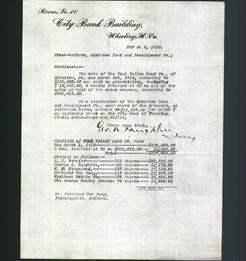Letterhead - Room No. 10 City Bank Building