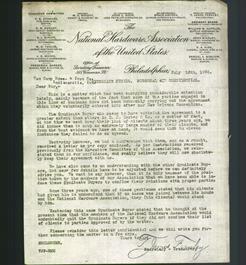 Letterhead - The National Hardware Association of the United States