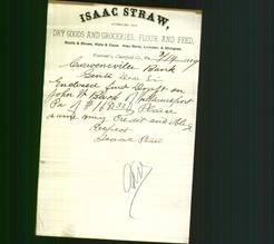 Business Letterhead - Isaac Straw