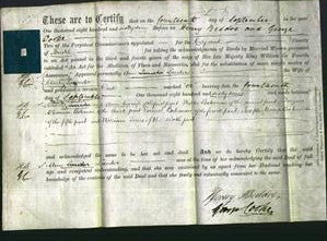 Deed by Married Women - Ann Lander-Original Ancestry