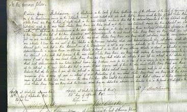 Court of Common Pleas - Sarah Fenton, Mary Moore and Mary Smith-Original Ancestry