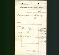 Bank Letterhead - Metropolitan National Bank