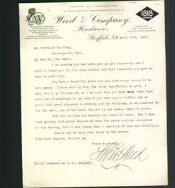 Letterhead - Weed & Company