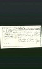 Wakefield, Massachusetts Payment Voucher - Josie Page