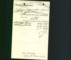 Bank Letterhead - Fort Pitt National Bank