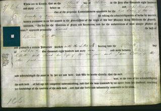 Deed by Married Women - Sarah Kellett-Original Ancestry