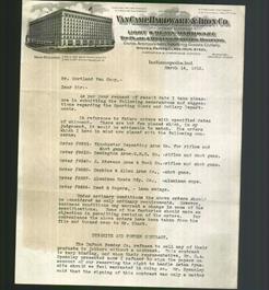 Letterhead - Van Camp Hardware & Iron Co.