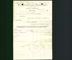 Bank Letterhead - Hide and Leather National Bank