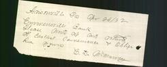 Receipt - C. D. McMurray