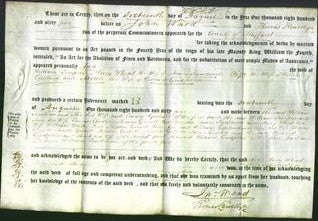 Deed by Married Women - Ann Simpson, Mary Wheat Smallwood, Eliza Copeland and Sarah Goodfellow-Original Ancestry