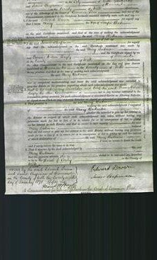 Court of Common Pleas - Mary Badman-Original Ancestry