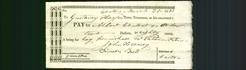 Receipt - Gustavus Hayford and Albert Canton