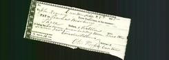Receipt - John Hearsey and Thomas Bradburne