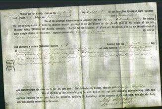 Deed by Married Women - Caroline Augusta Newton-Original Ancestry