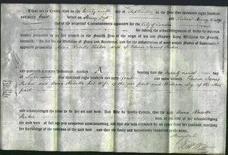 Deed by Married Women - Anna Rosetta Parker-Original Ancestry