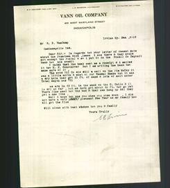 Letterhead - Vann Oil Company