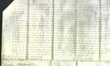 Court of Common Pleas - Amelia Franks Shibbs-Original Ancestry