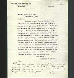 Letterhead - Biddle Purchasing Co.