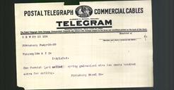 Letterhead - Postal Telegraph Commercial Cables