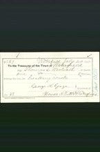 Wakefield, Massachusetts Payment Voucher - Thomas L Wentworth